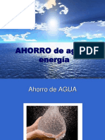 Ahorro de Agua y Energía