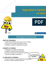 Seguridad e higiene en obra: decálogo de prevención