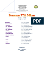 A4 Homeroom Officers SBM