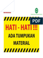 Tumpukan Material