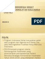 Program Indonesia Sehat Dengan Pendekatan Keluarga. (Pis-Pk)