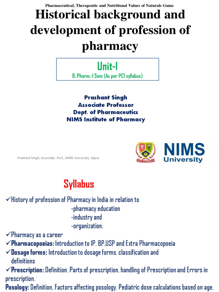 Unit 1 Pharmaceutics I Pdf Pdf