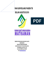 Cover Laporan Surveilans Bulan Agustus 2019