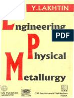 Physical Metallurgy PDF