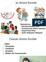 Causas Acoso Escolar