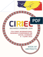 CIRIEC-2019-Book-of-abstracts TTG Social and Solidarity Economy, Moving Towards A New Economic System PDF