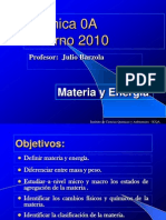 Química - Materia y Energía