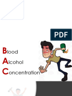 Blood Alcohol Concentration (BAC) in Terms of Physiological