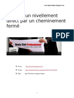 Calcul D Un Nivellement Direct Par Un Cheminement Ferme V1 Univ Oran