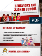 Risky Behaviors and Aggression in School