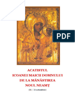 Acatistul Icoanei MD de La Noul Neamț PDF