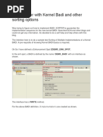 Badi - Sorter With Kernel Badi and Other Sorting Options