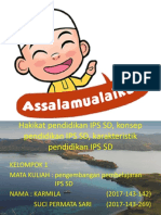 Hakikat, Konsep, dan Karakteristik Pendidikan IPS SD