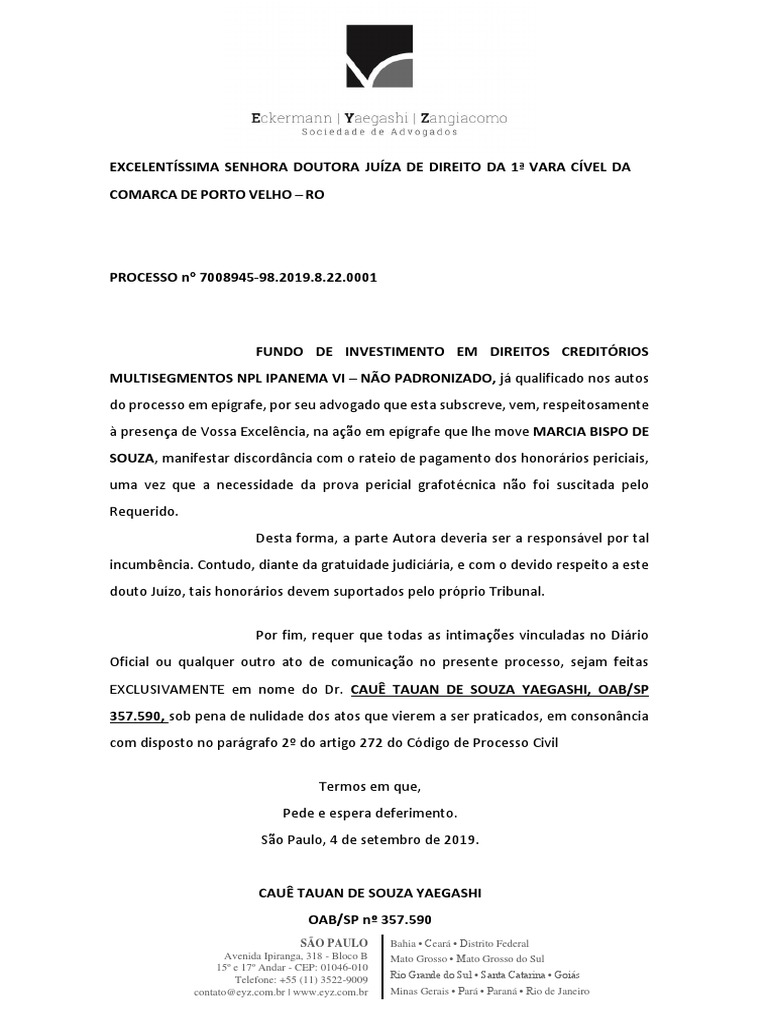 Petição Intermediária | PDF | Direito