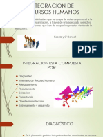 Integracion de Recursos Humanos