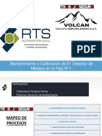 Mantenimiento y Calibracion de Un Detector de Metales - THERMO