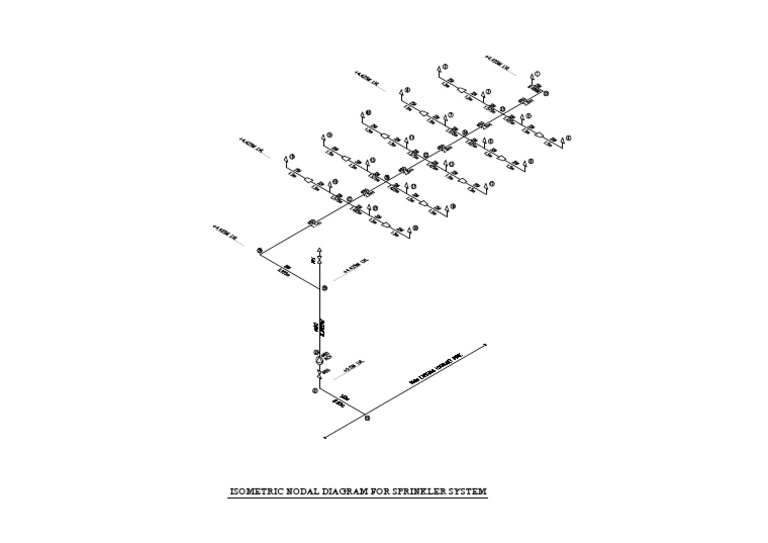 Sprinkler System GFC Drawing For Pump Room-Model PDF | PDF