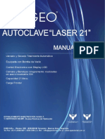Autoclave Laser 21 v.1 LCD para Libro