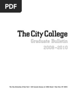 Download CCNY Graduate Bulletin 2008-10-2 by Ken Wood SN44936835 doc pdf