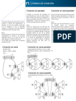 Formas de Conexion, Serie, Paralelo, Serie Paralelo. Radson