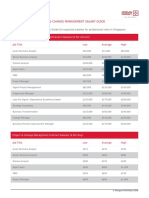 Morgan McKinley - 2020 Project & Change Management Salary Guide Salary Guide