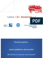 Justice IA Et Blockchain