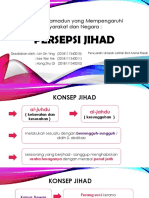 JIHAD UNTUK KESEJAHTERAAN