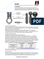 Adjuster Guide - Shaft - Double Adjustable