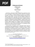 A Natureza Do Homem