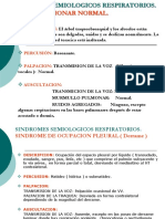 Sindromes Semiologicos Respiratorios