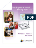 Workspace Level 1: Training Workbook