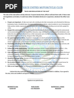 Motorcycle Club Ranks and Duties Guide | PDF | Committee | Presidents ...