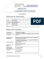 3 - Grilla de Proyecto e Informe PMI 2017