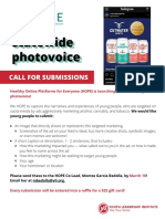 HOPE Statewide Photovoice — Call for Submissions