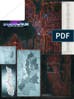 Shadowrun 6E - Beginner Box - Poster Map