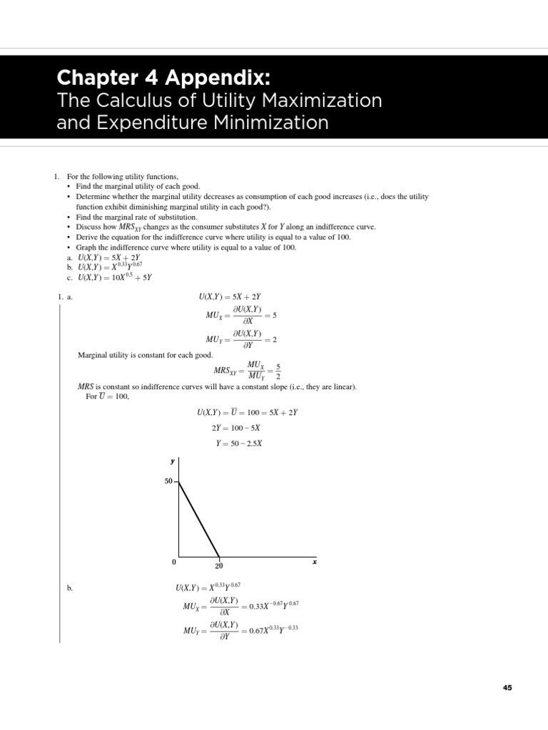 ch4 Appendix Solutions | PDF | Analysis | Mathematical Concepts