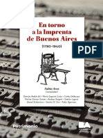 En Torno A La Imprenta de Buenos Aires 1780-1940
