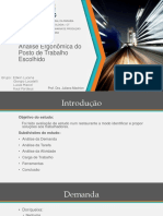 Análise Ergonômica Do Posto de Trabalho Escolhido