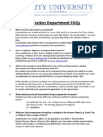 AUH_Examination_Department_Related_FAQs