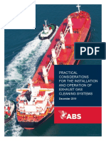 ABS Practical Considerations For The Installations of Exhaust Gas Cleaning Systems
