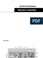 Daikin BRC1D52 PDF