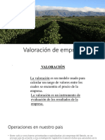 Ponencia Valoracion Empresas PDF