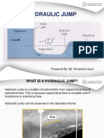 Lecture - Hydraulic Jump