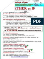 WHETHER Vs IF PDF