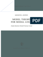 Model Theory For Modal Logic - Kripke Models For Modal Predicate Calculi (Kenneth A. Bowen) PDF