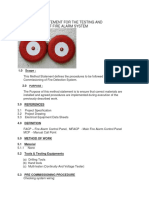 Method Statement For Fire Alarm System