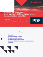 Le Metier de Consultant Et Les Points de Differenciation Avec Le Management de Transition 3 PDF