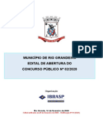 Edital 002 2020 Concurso Publico de Rio Grande Rs