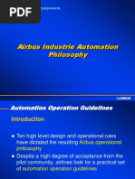 Airbus automation philosophy