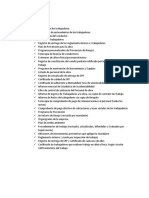 Documentos legales y de seguridad para obra de construcción